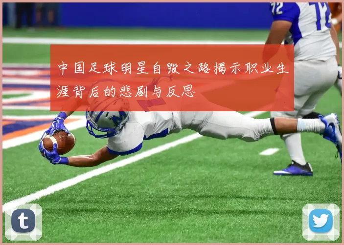 中国足球明星自毁之路揭示职业生涯背后的悲剧与反思